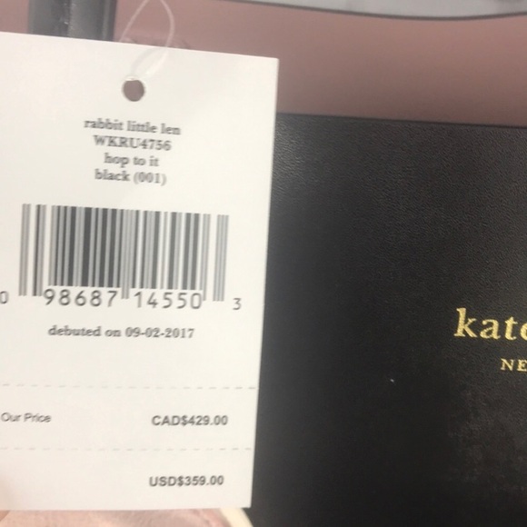 NWT KATE SPADE RABBIT LITTLE LEN HOP TO IT TOTE - Picture 5 of 8